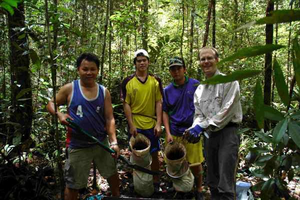 Field work in Sarawak